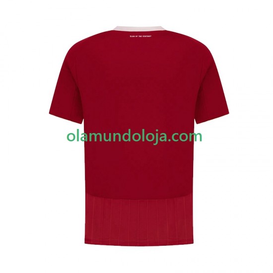 Camisola Al Ahly SC Homem Equipamento Primeiro 2025-2026 Manga Curta